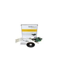 StarTechcom 2 Port Native PCI Express RS232 Serial Adapter Card with 