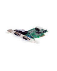 StarTechcom 2 Port Native PCI Express RS232 Serial Adapter Card with 