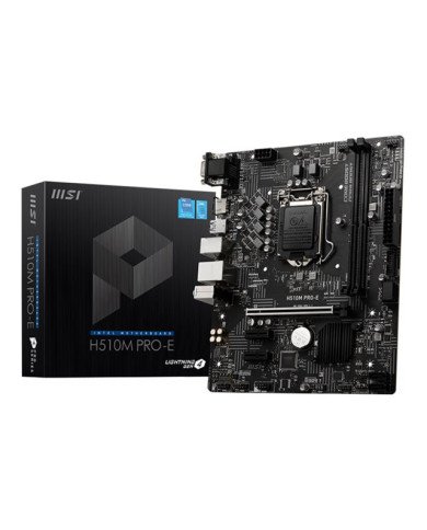 MSI H510M PROE  Motherboard  micro ATX  LGA1200 Socket  H510 Chip