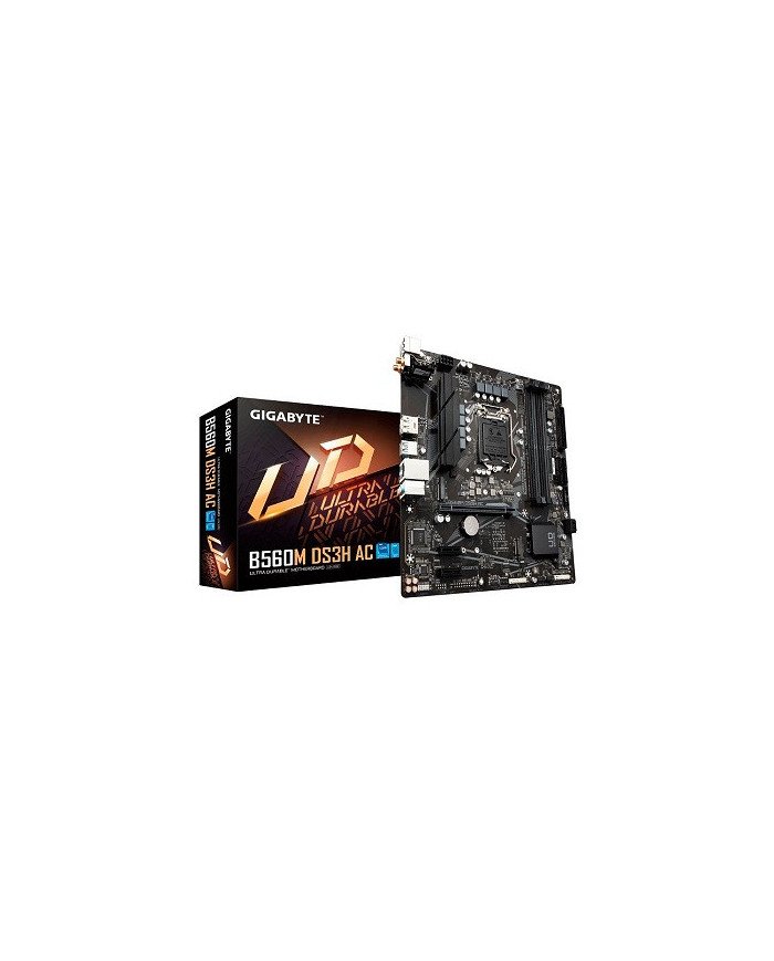 Gigabyte B560M DS3H AC  10  motherboard  micro ATX  LGA1200 Socke