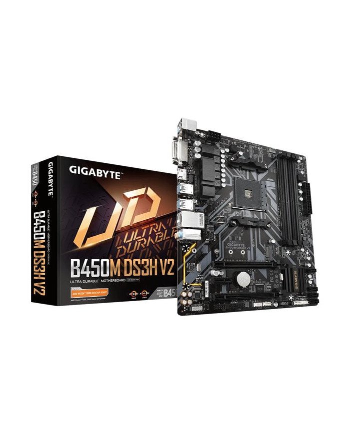 Gigabyte B450M DS3H  10  motherboard  micro ATX  Socket AM4  AMD