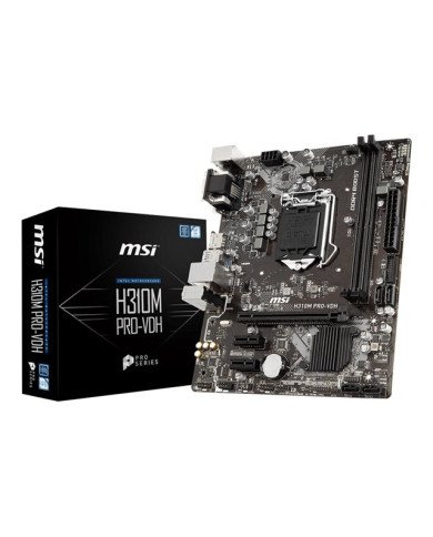 MSI H310M PROVDH  Motherboard  micro ATX  LGA1151 Socket  H310 Ch