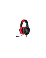 CORSAIR Gaming HS35  Headset  full size  wired  35 mm jack  red