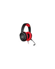 CORSAIR Gaming HS35  Headset  full size  wired  35 mm jack  red