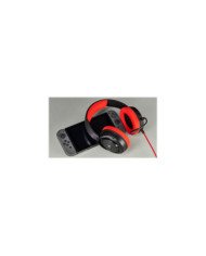 CORSAIR Gaming HS35  Headset  full size  wired  35 mm jack  red