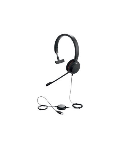 Jabra Evolve 20 MS mono  Headset  onear  wired  USB  Certified f