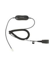 Jabra GN1200 CC  Headset cable  Quick Disconnect plug to RJ9 male 