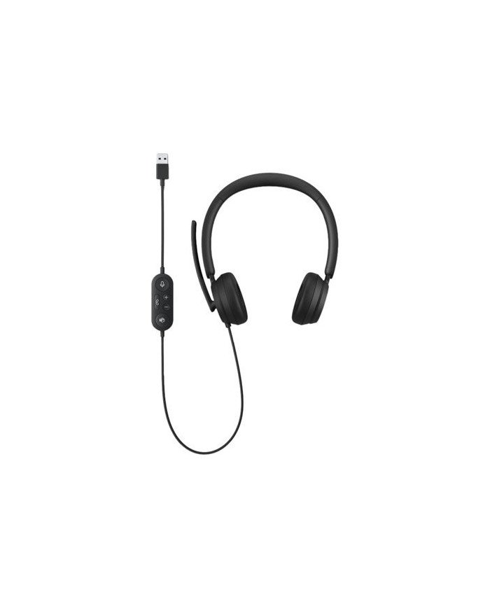 Microsoft Modern USB Headset  Headset  onear  wired  USB  black 