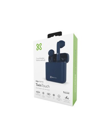 Klip Xtreme TwinTouch KTE010  Earphones with mic  inear  Bluetoot