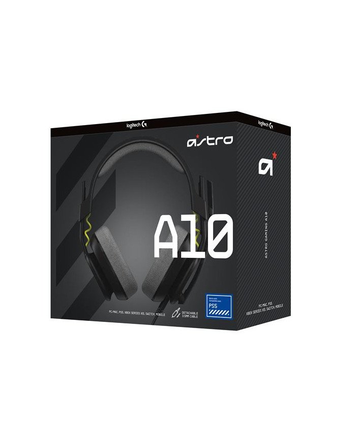 ASTRO Gaming A10 Gen 2  Headset  full size  wired  black
