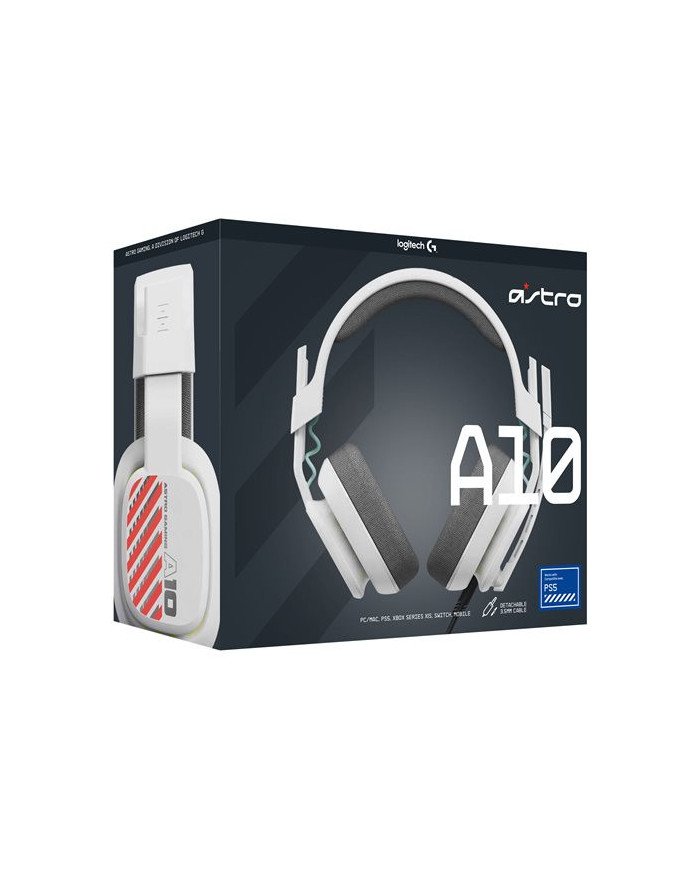 ASTRO Gaming A10 Gen 2  Headset  full size  wired  white