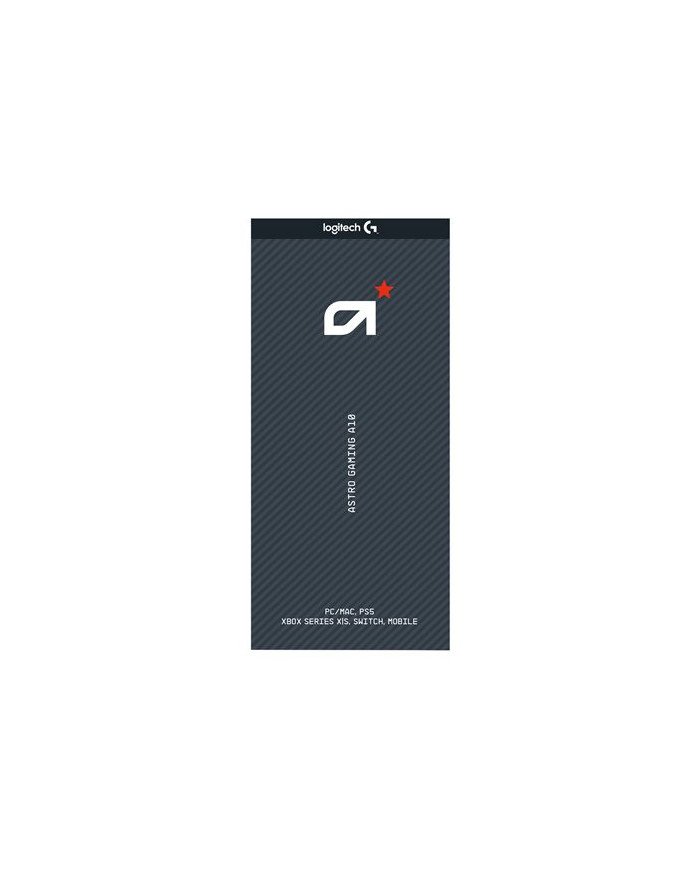 ASTRO Gaming A10 Gen 2  Headset  full size  wired  white