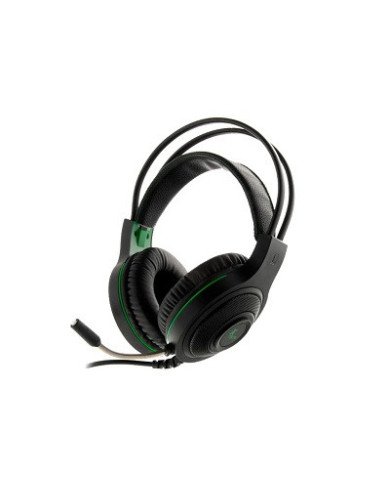 Xtech XTH560 Insolense Wired Gaming Headset  Color Black with green