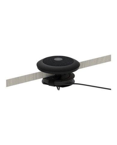 Logitech Rally Mic Pod Mount  Microphone desktop mount  matte black 