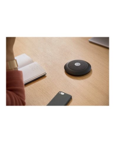 Logitech Rally Mic Pod Mount  Microphone desktop mount  matte black 