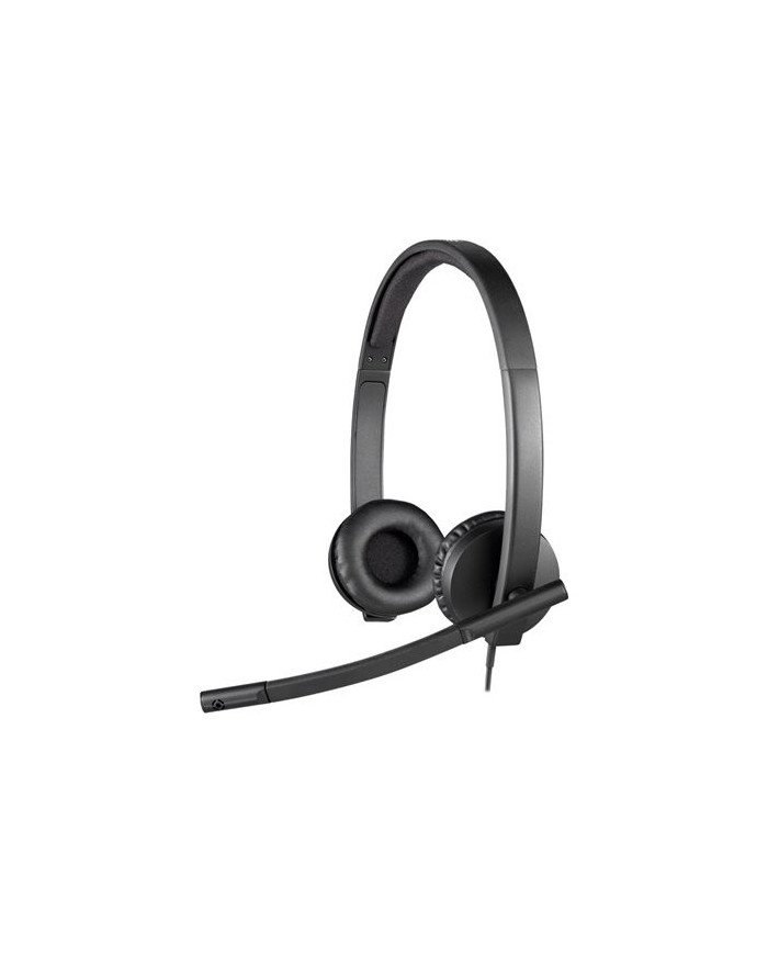 Logitech H570e Wired Headset Stereo Headphones with NoiseCancelling 
