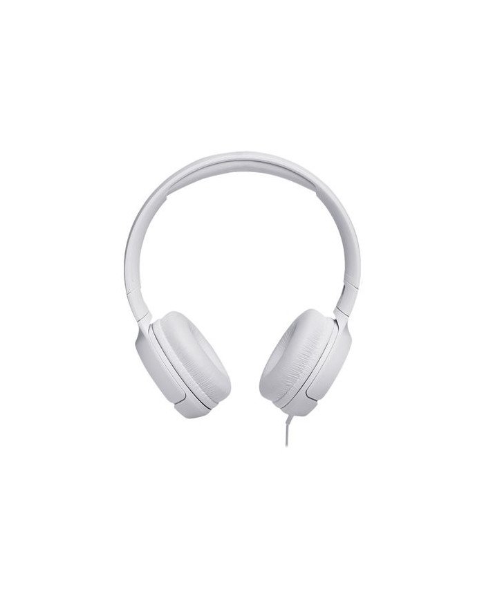 JBL TUNE 500  Headphones with mic  onear  wired  35 mm jack  wh