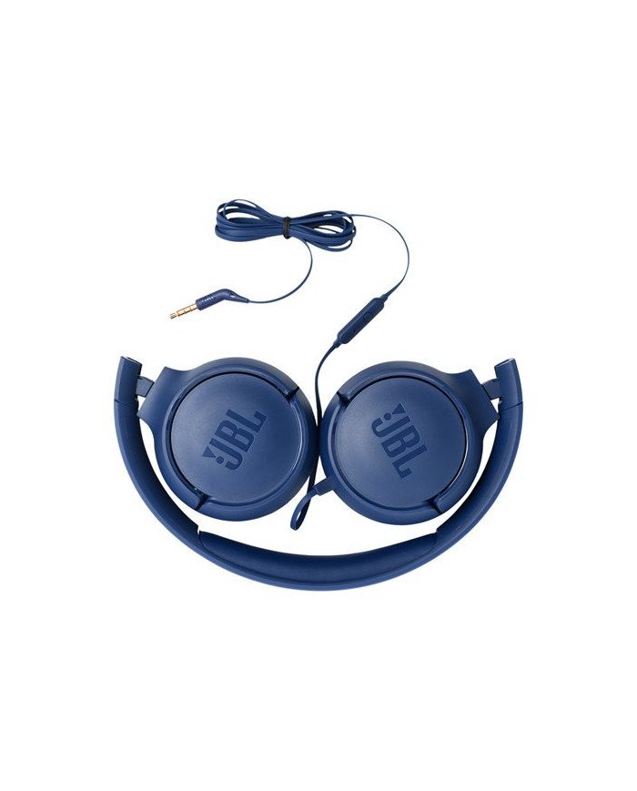 JBL TUNE 500  Headphones with mic  onear  wired  35 mm jack  bl