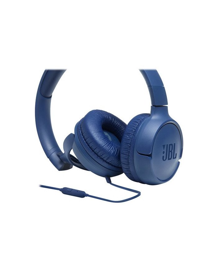 JBL TUNE 500  Headphones with mic  onear  wired  35 mm jack  bl