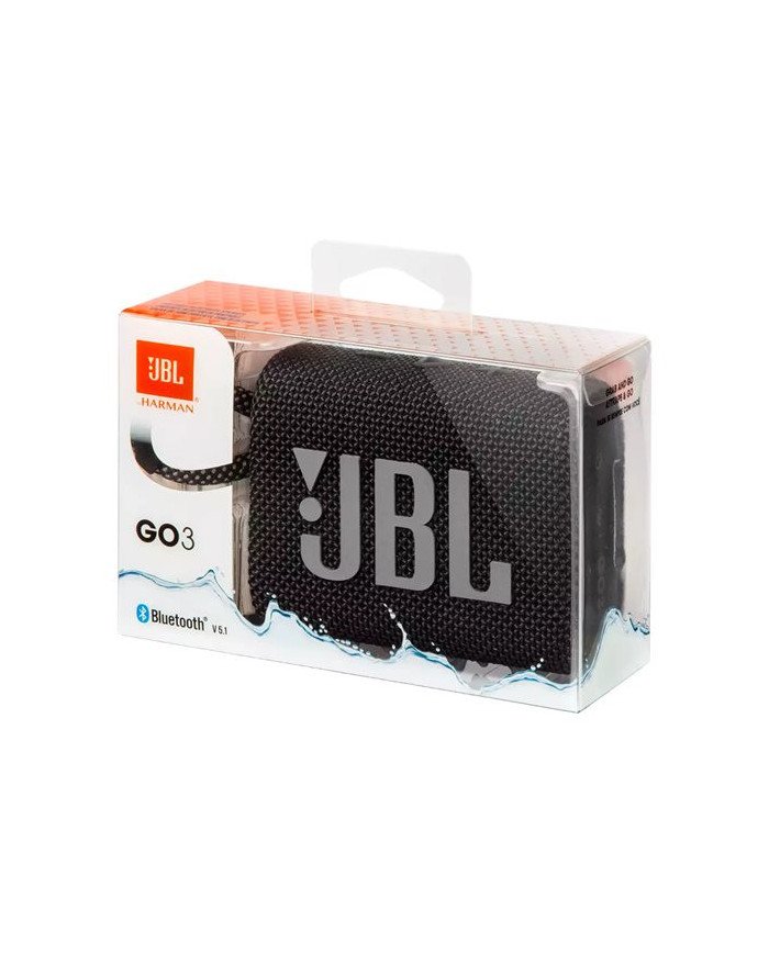 JBL Go 3  Speaker  for portable use  wireless  Bluetooth  42 Wat