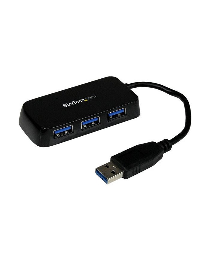 StarTechcom 4Port USB 30 SuperSpeed Hub  Portable Mini Multiport U
