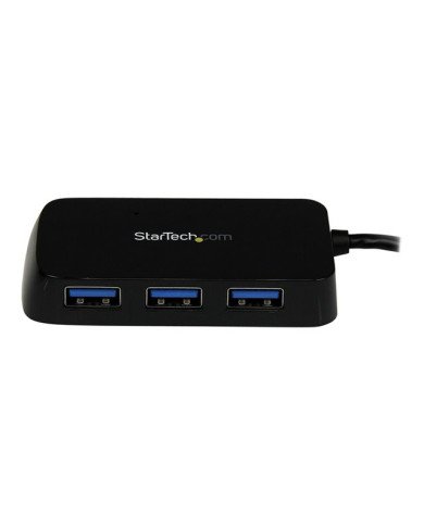 StarTechcom 4Port USB 30 SuperSpeed Hub  Portable Mini Multiport U