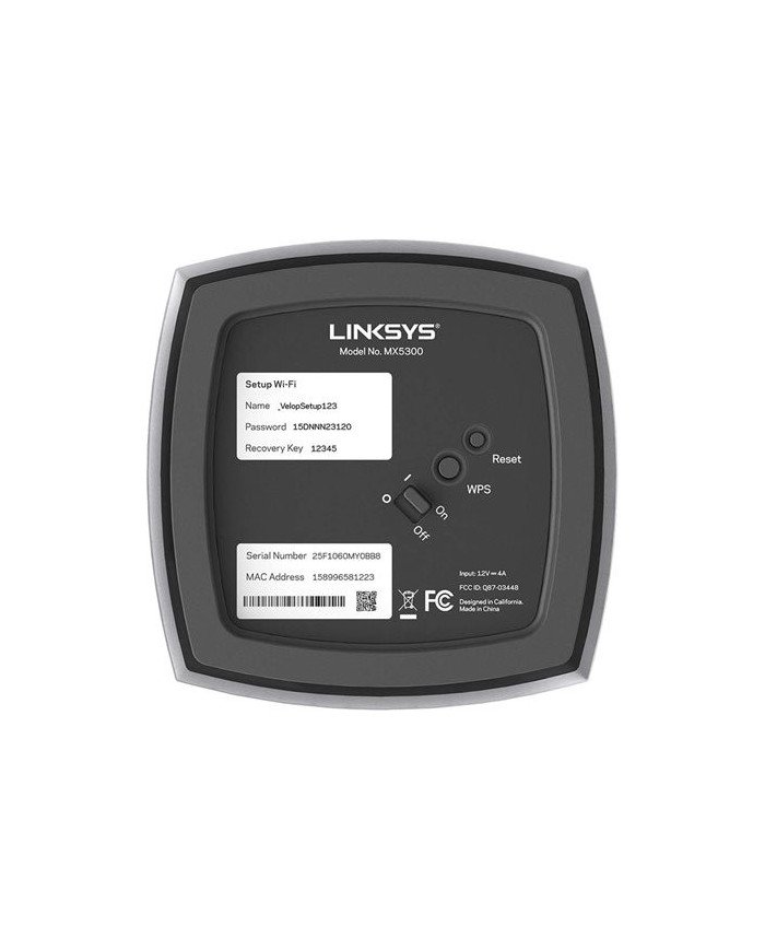 Linksys VELOP Whole Home Mesh WiFi System MX10  WiFi system 2 rout