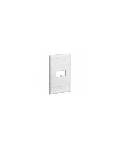 Panduit MINICOM  Faceplate  off white  1gang  2 ports