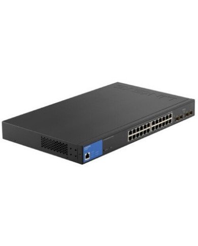Linksys LGS328PC  Switch  managed  24 x 101001000 PoE  4 x Gi