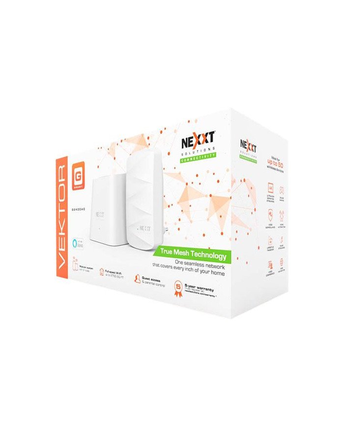 Nexxt Vektor G2400AC  WiFi system router extender  up to 2700 