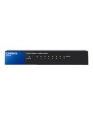 Linksys SE3008  Switch  unmanaged  8 x 101001000  desktop wall