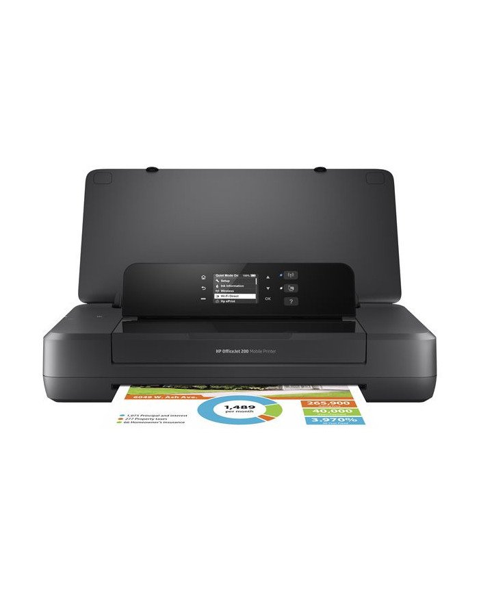 Impresora HP Officejet 200 Mobile Printer  Printer  color  inkjet  A4Legal