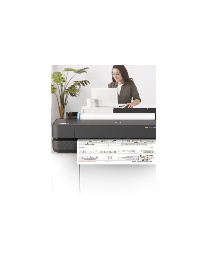 Impresora HP DesignJet T250  24 largeformat printer  color  inkjet  A1 A
