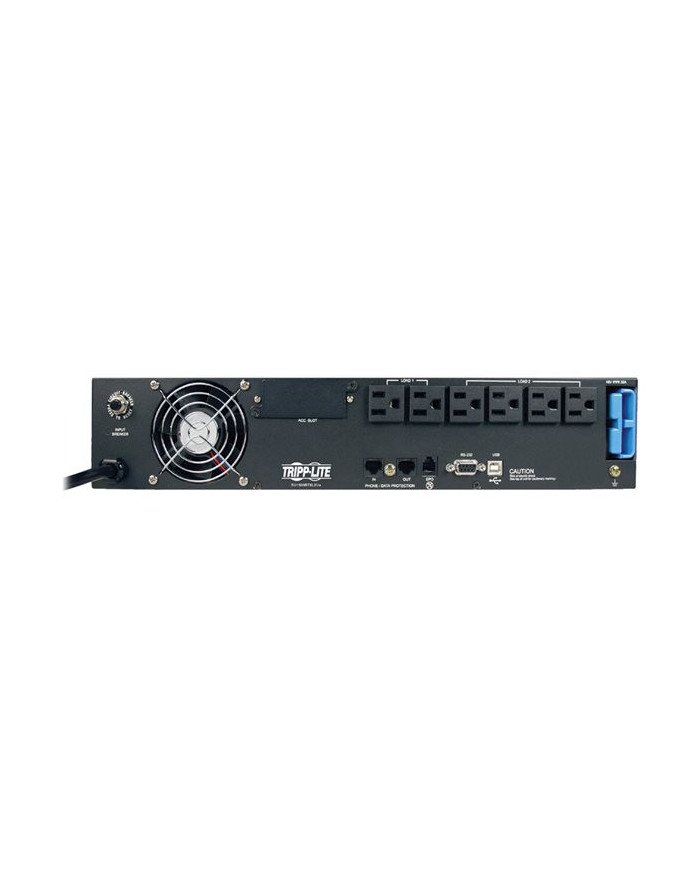 Tripp Lite UPS Smart Online 1500VA 1200W Rackmount 100V120V USB DB9 2