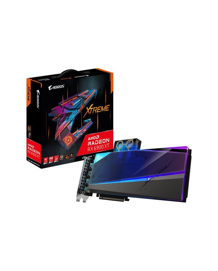 Gigabyte AORUS Radeon RX 6900 XT XTREME WATERFORCE WB 16G  Graphics c