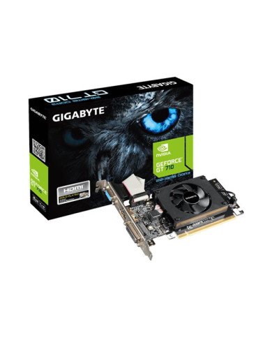 Gigabyte GVN710D32GL  Graphics card  GF GT 710  2 GB DDR3  PCIe 
