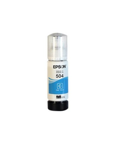 Epson 504  70 ml  cyan  original  ink refill  for EcoTank L4150 