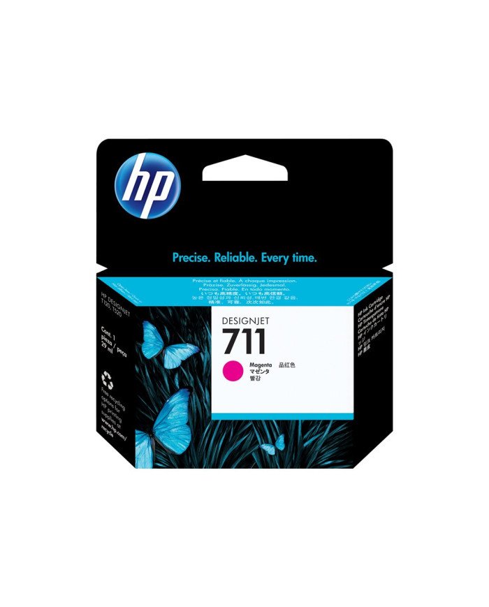 HP 711  29 ml  magenta  original  DesignJet  ink cartridge  for 