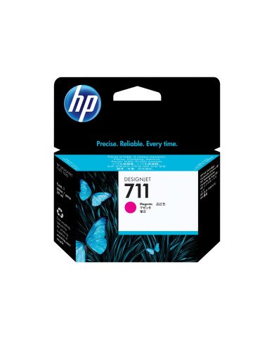 HP 711  29 ml  magenta  original  DesignJet  ink cartridge  for 