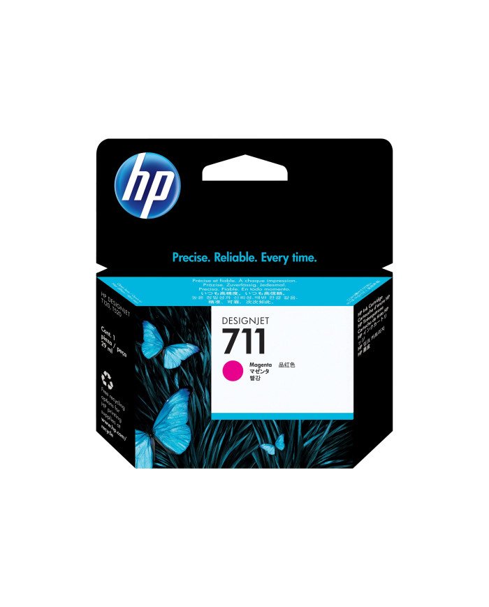 HP 711  29 ml  magenta  original  DesignJet  ink cartridge  for 