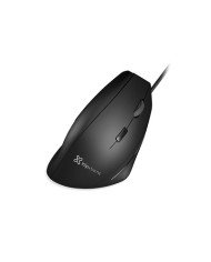 Klip Xtreme  Mouse  USB  Wired  Black  Ultra ergonomic