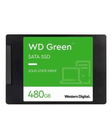 WD Green SSD WDS480G2G0A  SSD  480 GB  internal  25  SATA 6Gbs