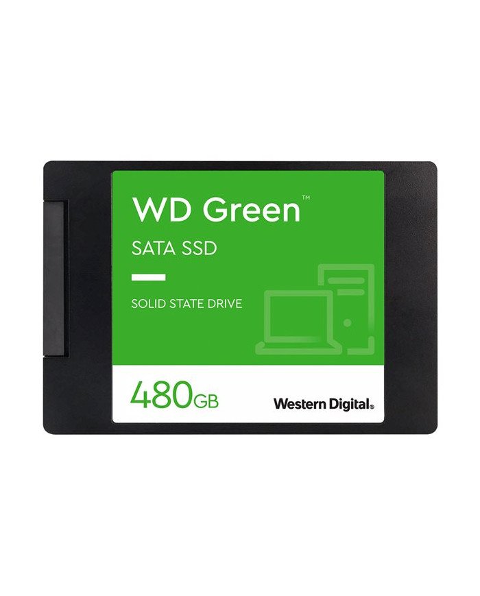 WD Green SSD WDS480G2G0A  SSD  480 GB  internal  25  SATA 6Gbs