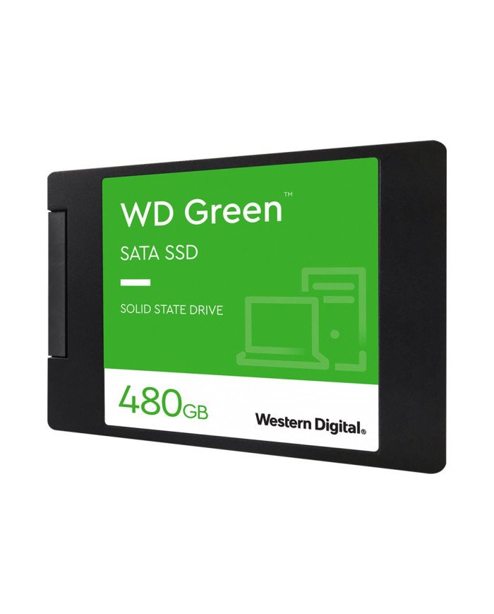 WD Green SSD WDS480G2G0A  SSD  480 GB  internal  25  SATA 6Gbs