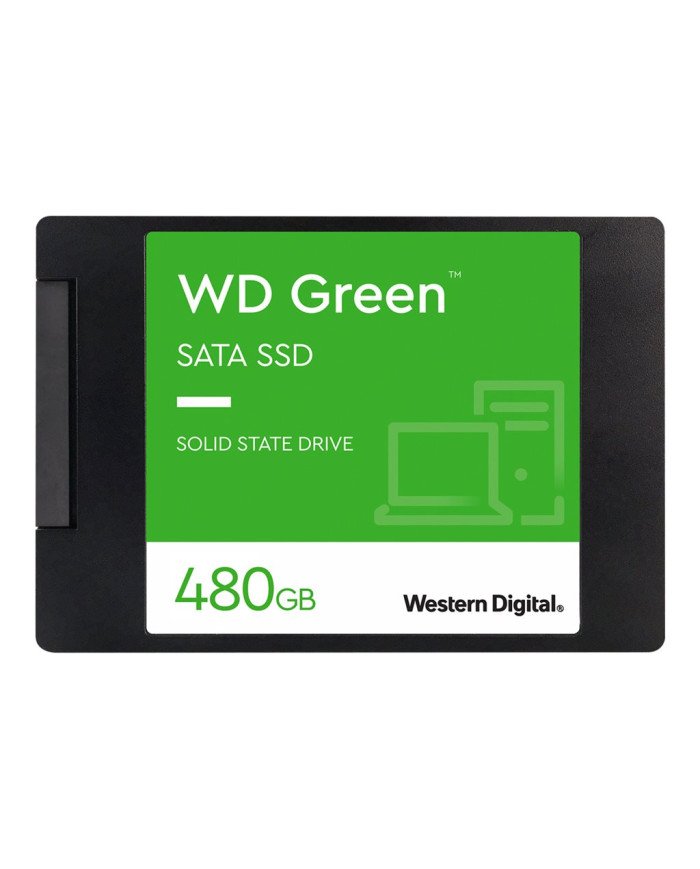 WD Green SSD WDS480G2G0A  SSD  480 GB  internal  25  SATA 6Gbs