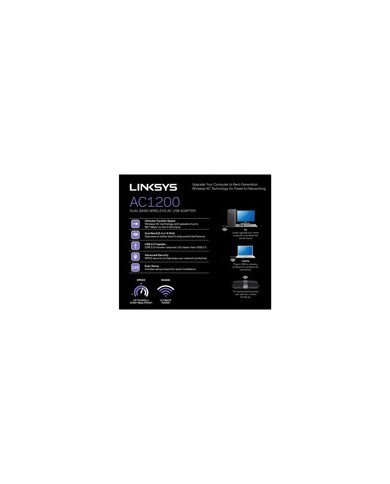 Linksys WUSB6300  Network adapter  SuperSpeed USB 30  80211b 802