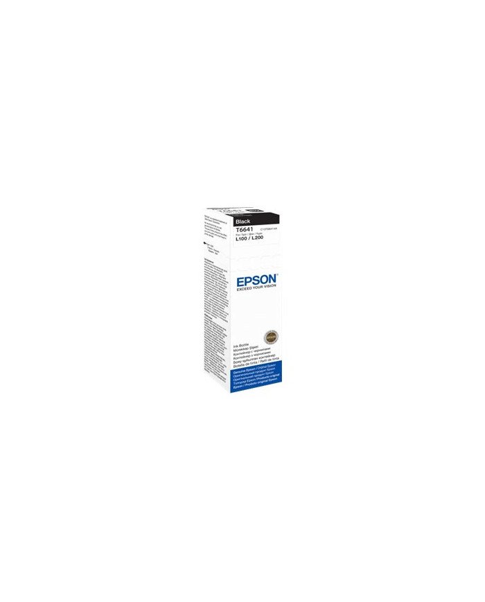 Epson T664  70 ml  black  ink refill  for Epson L380 L386 L395 