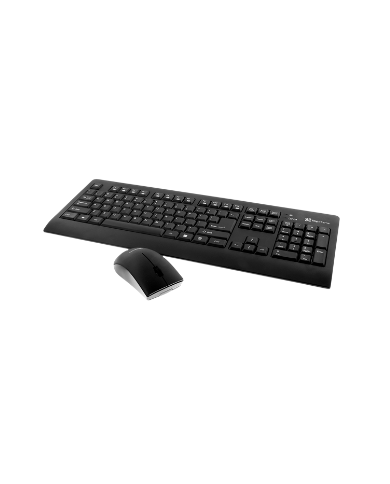 Klip Xtreme  Keyboard and mouse set  Spanish  Wireless  24 GHz