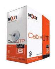 Nexxt  Bulk cable  UTP  CAT 6  stranded  blue
