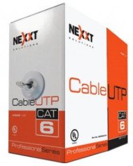 Nexxt  Bulk cable  UTP  CAT 6  stranded  blue
